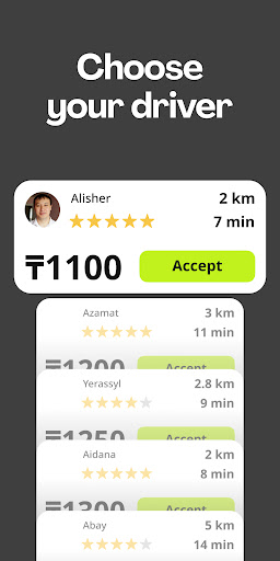 inDrive. Әділ бағамен жүру