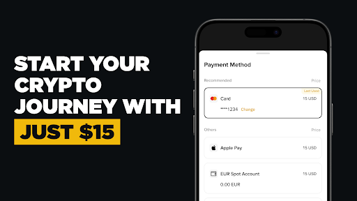 Binance: Биткойн мен криптовалютаны сатып алыңыз
