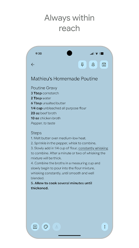 Google Keep - Ескертпелер мен тізімдер